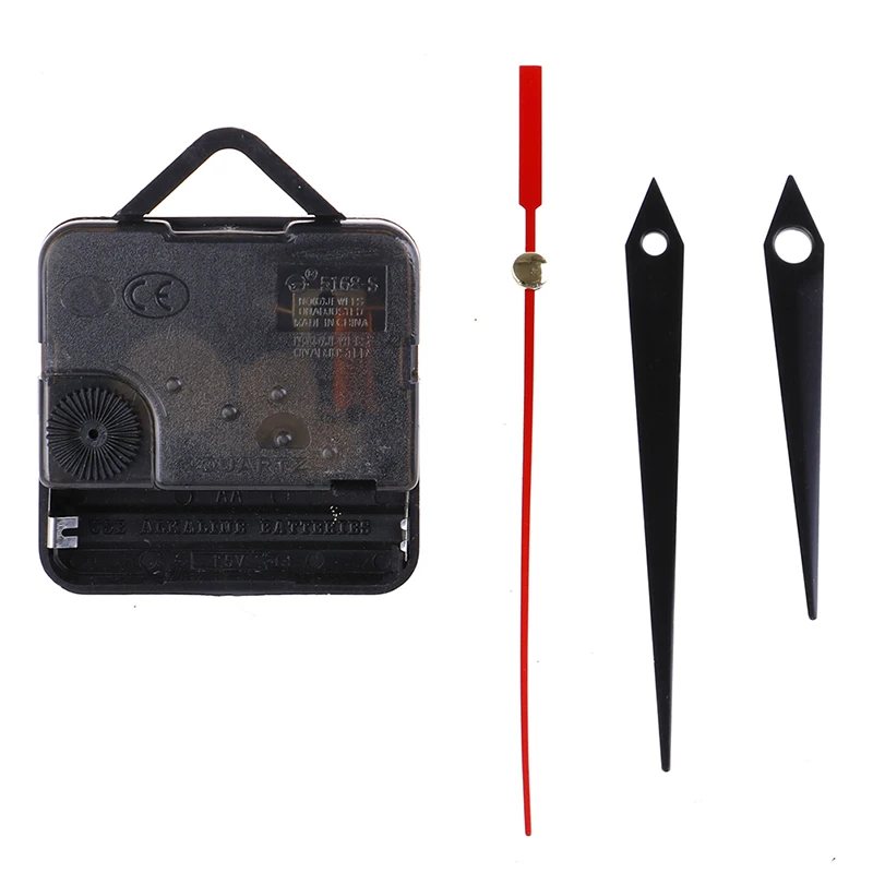 

Clock Mechanism Parts Classic Hanging DIY Black Quartz Watch Wall Clock Movement Quartz repair Movement with clock needle