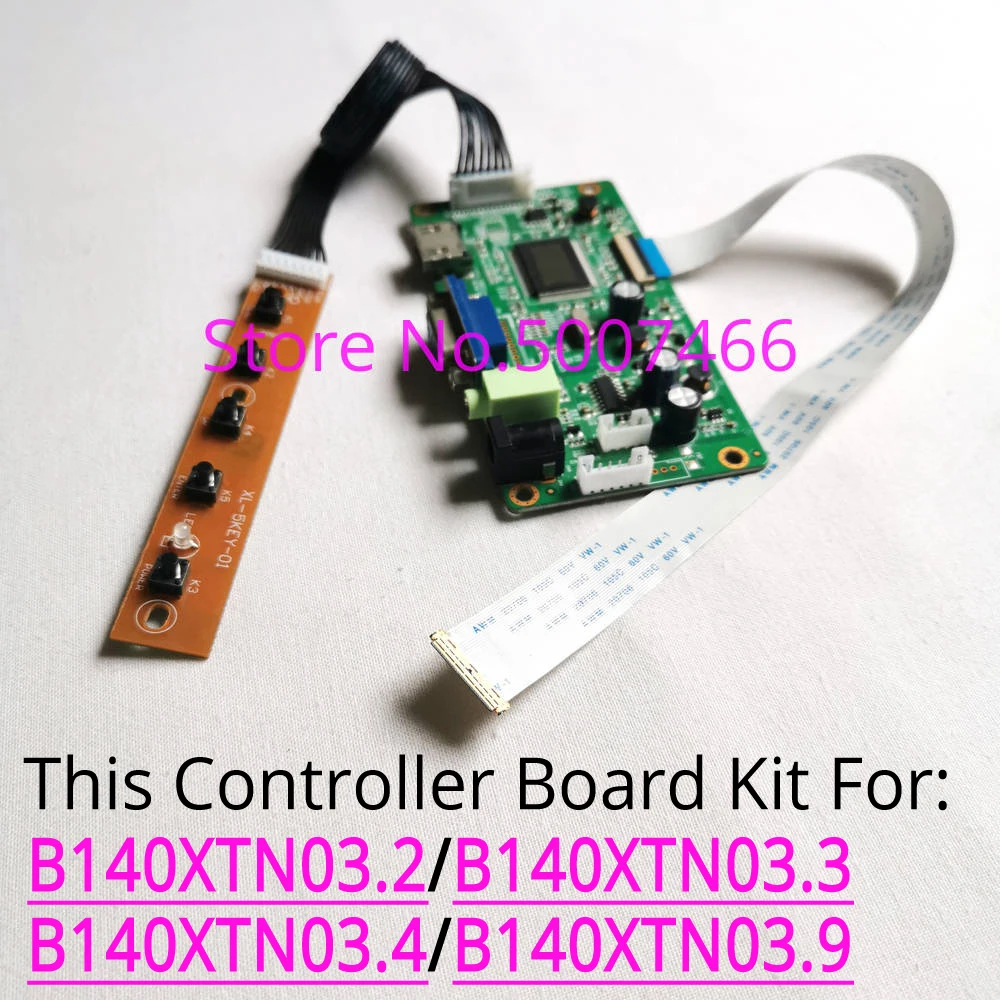 Для B140XTN03.2/B140XTN03.3/B140XTN03.4/B140XTN03.9 EDP 30 контактный WLED ПК ЖК дисплей экран 1366*768 Монитор