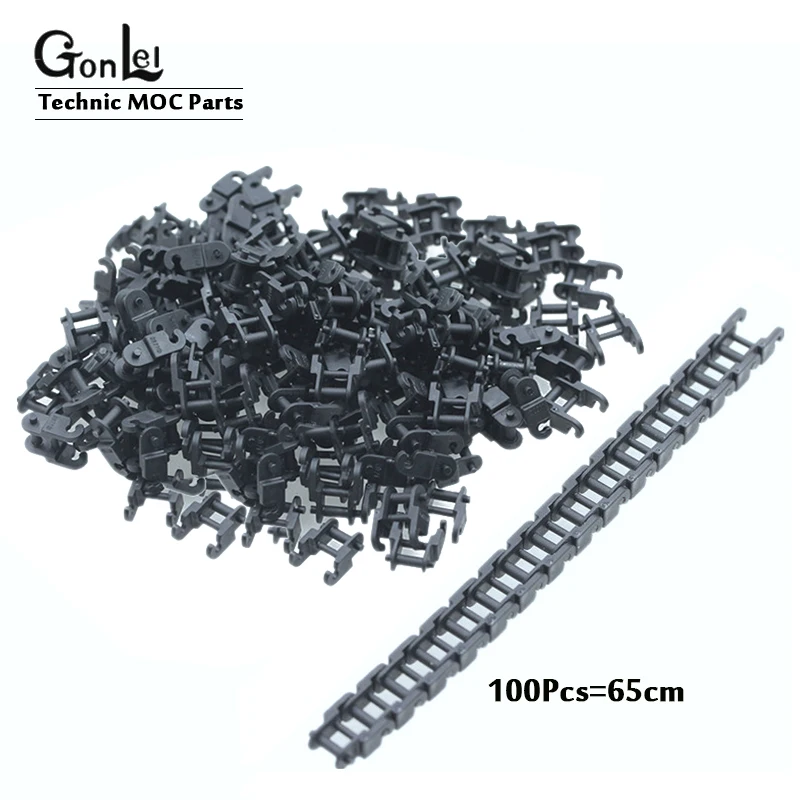 Высокотехнологичные специальные детали MOC 100 200-3711 шт. усиленная звеньевая цепь со