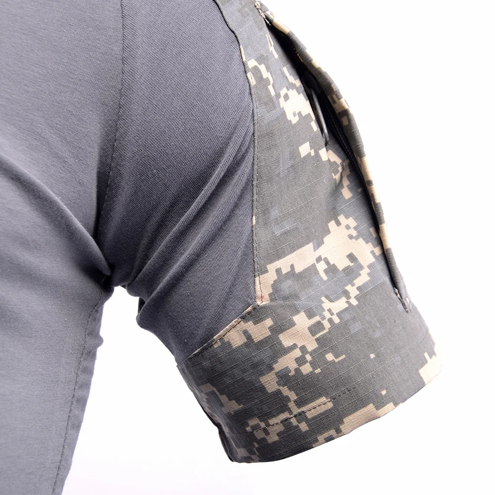 Камуфляжные военные рубашки футболки мужская уличная тактическая рубашка