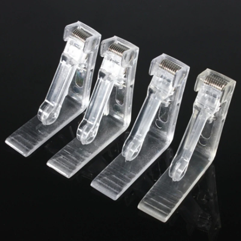 

Plastic Transparent Tablecloth Fixing Clips Clear Holder Kitchen Table Cloth Clamps Picnic Wedding Prom Party Supplies