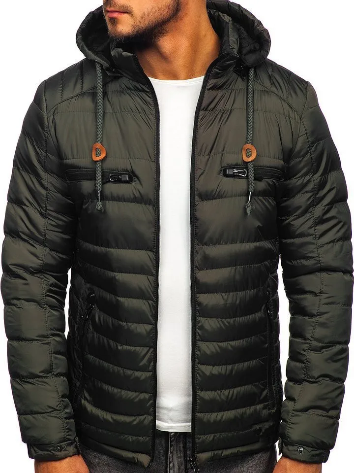 Zogaa Men Parkas Waterproof Winter Warm Jacket Men Hoodied Parka Men Warm Winter Coat Men Thicken Zipper Camouflage Mens Jackets