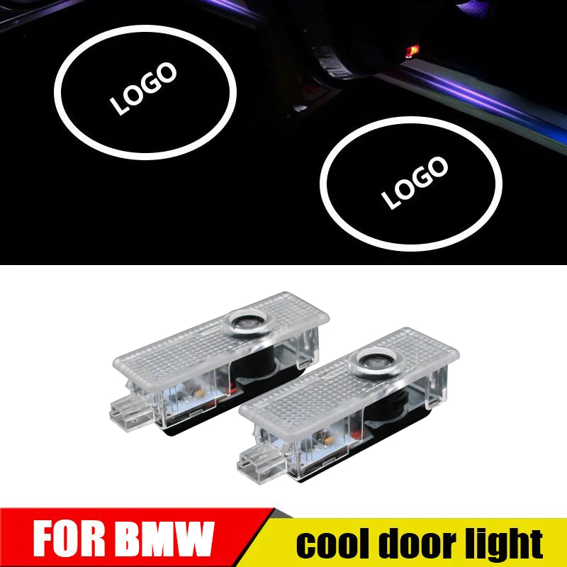 

2PCS For BMW welcome light 12V 5W Car Door Led Laser Projector Logo Ghost Shadow Light For e90,e46,f11,e61,e60, projection lamp