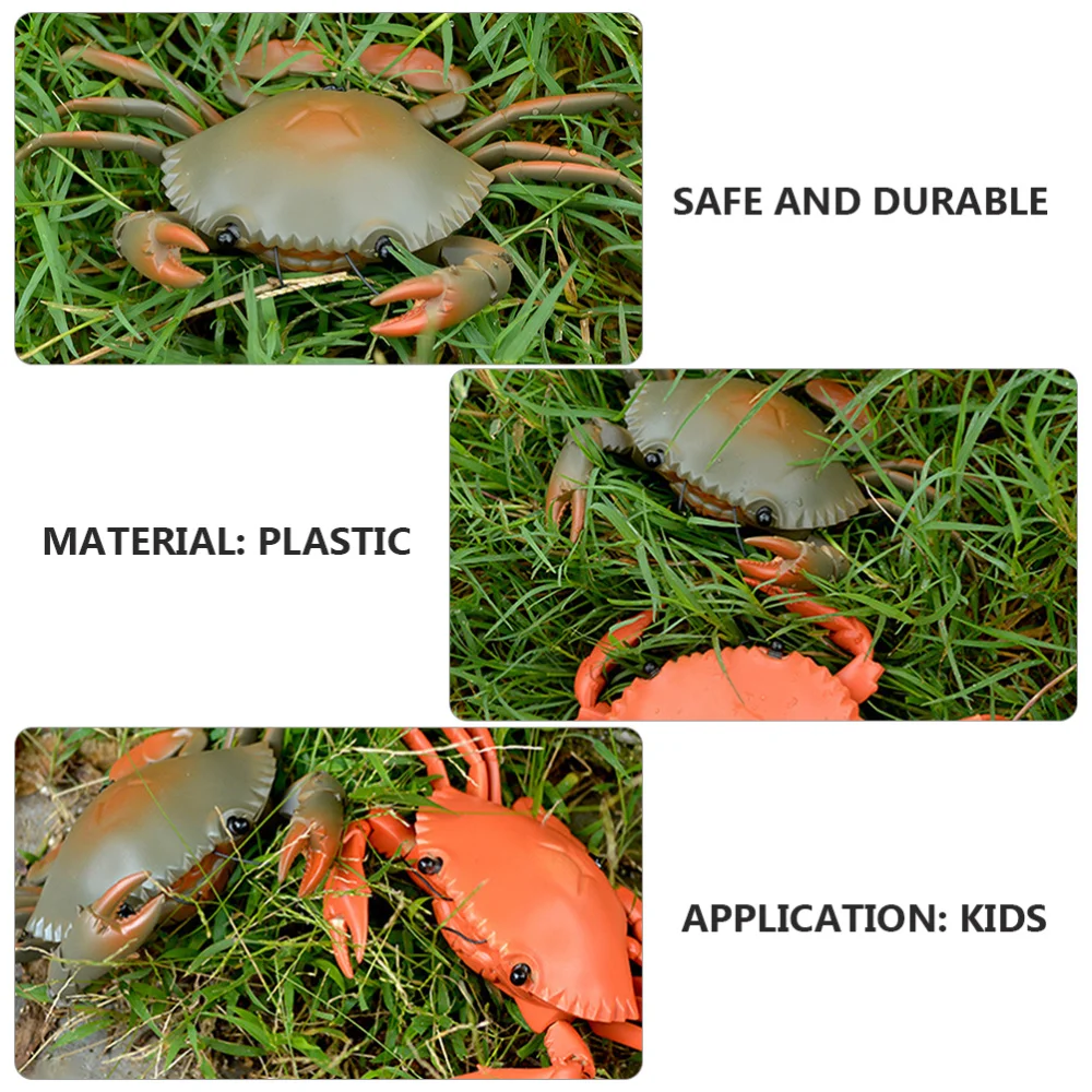 

1 Set Simulation Electric Crab RC Animal Simulated Crab Model for Kids