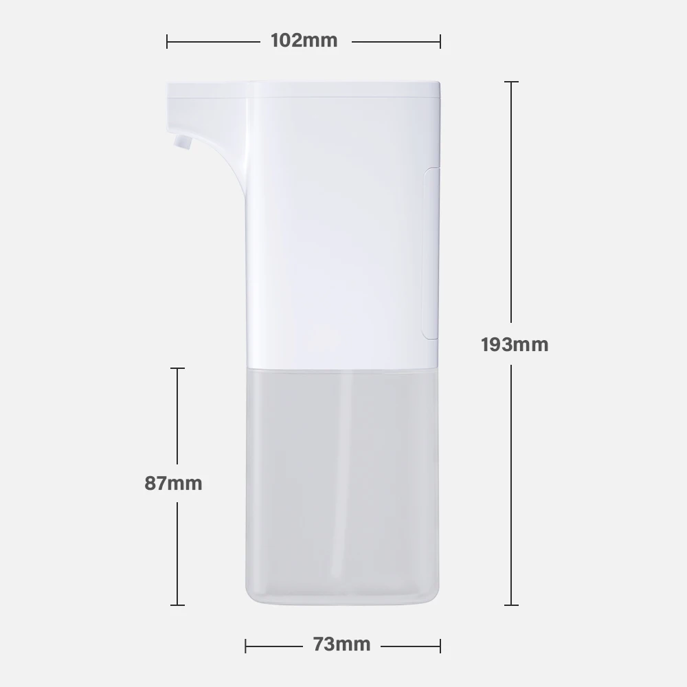 

Intelligent Automatic Liquid Soap Dispenser Induction Foaming Hand Washing Device for Kitchen Bathroom (Without Liquid)