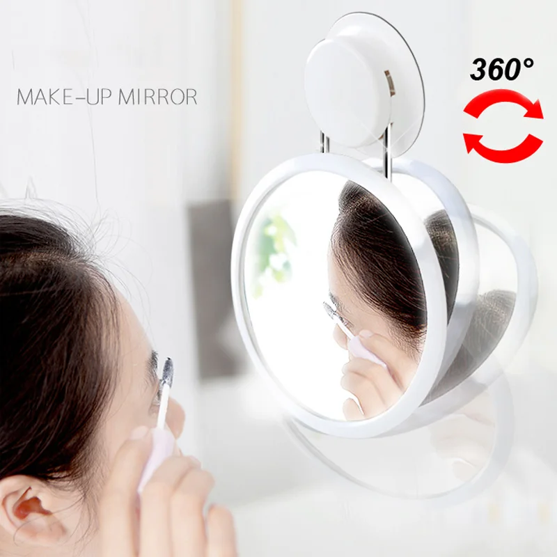 Зеркало для душа с настенным креплением GOALONE присоска зеркало макияжа съемное