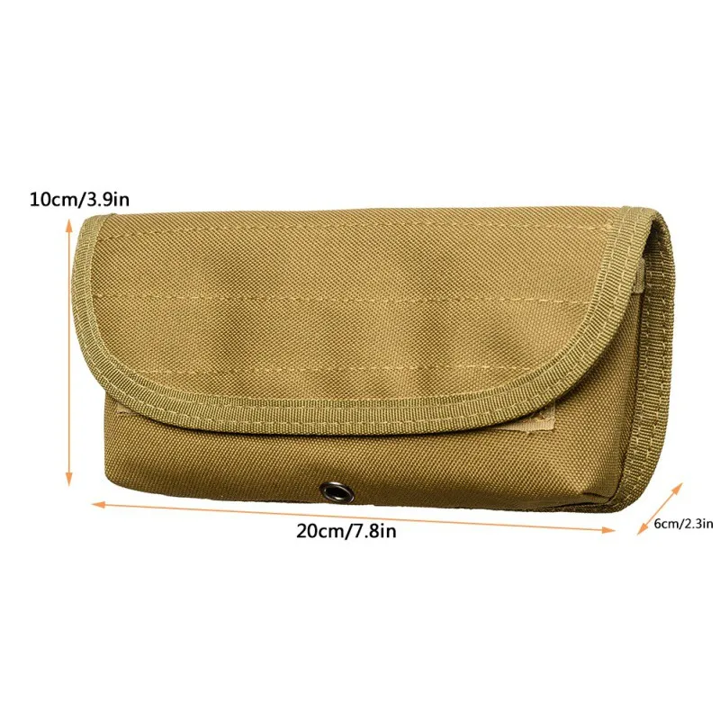 Нейлоновая сумка 1000D с системой Молле Повседневная для аксессуаров улицы Круглый