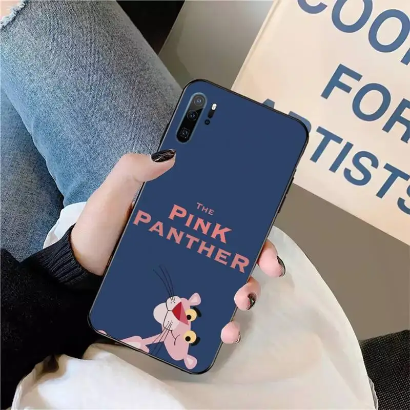 

lovely Pink N-Naughty P-Panther Phone Case For Huawei honor Mate P 9 10 20 30 40 Pro 10i 7 8 a x Lite nova 5t