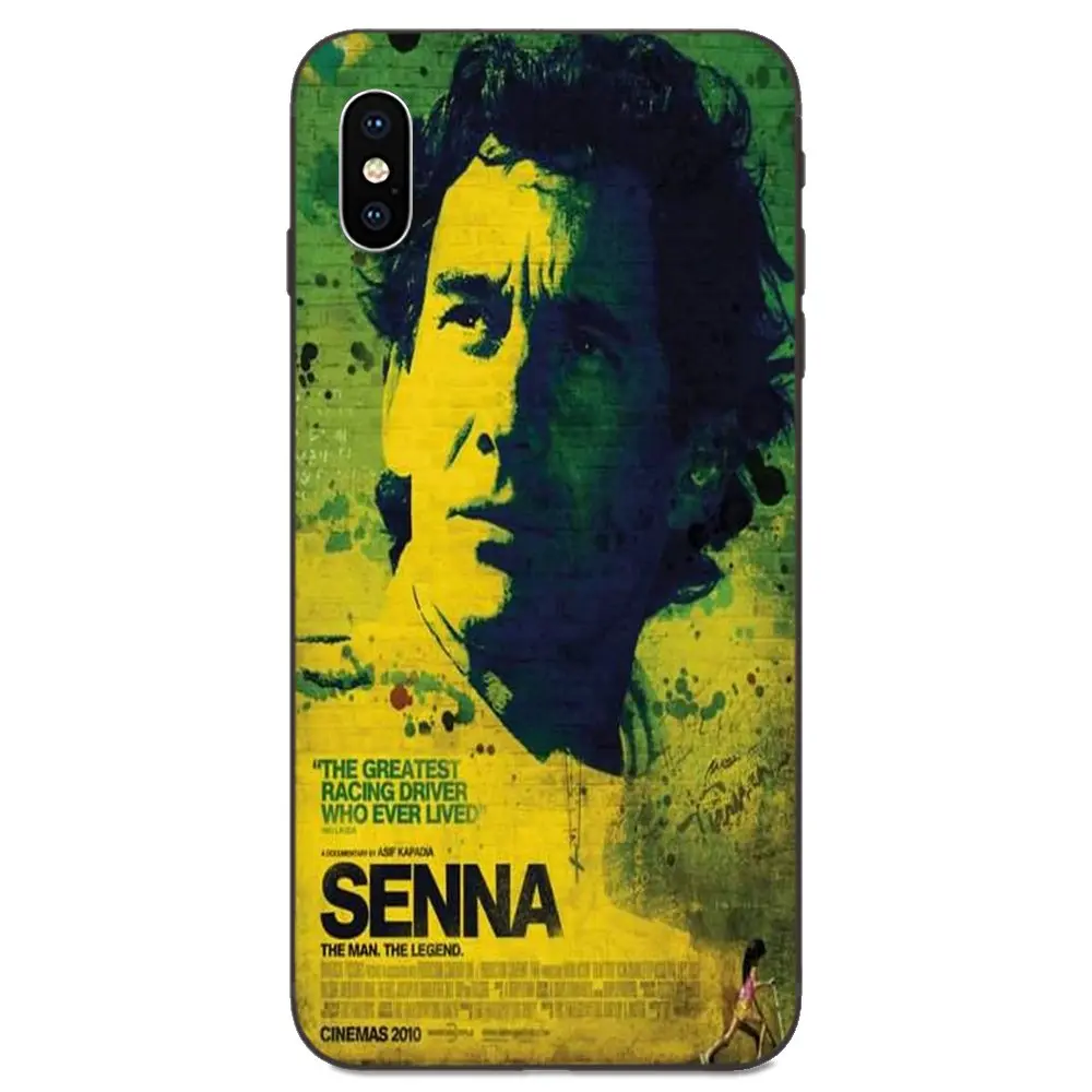 Чехол для телефона Xiaomi Redmi Mi Note 2 3S 8 9 Lite SE Pro симпатичный блок Ayrton Senna Signed | Мобильные