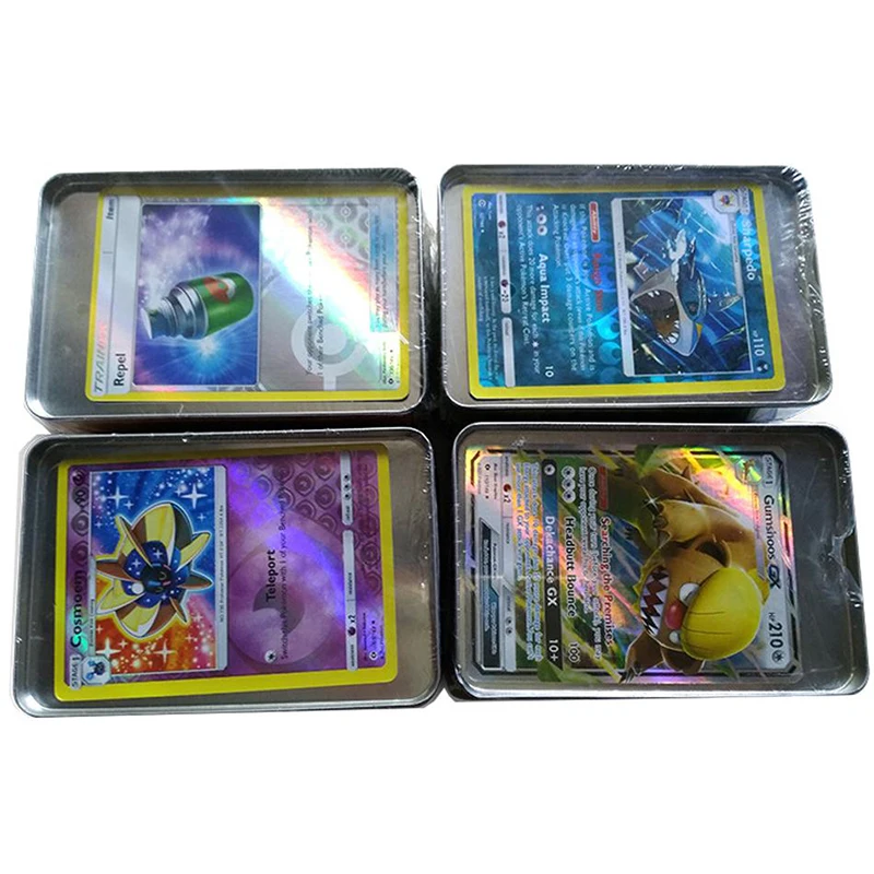 

42PCS Anime Pokemon Shining CardSUN&MOON TEAM UP GX MEGA Game Battle Carte Trading Cards Game Children Pokemons Toys for kid