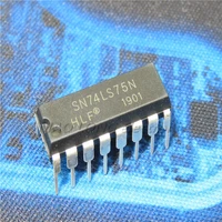 5pcslot sn74ls75n 74ls75n dip 16 logic chip in stock