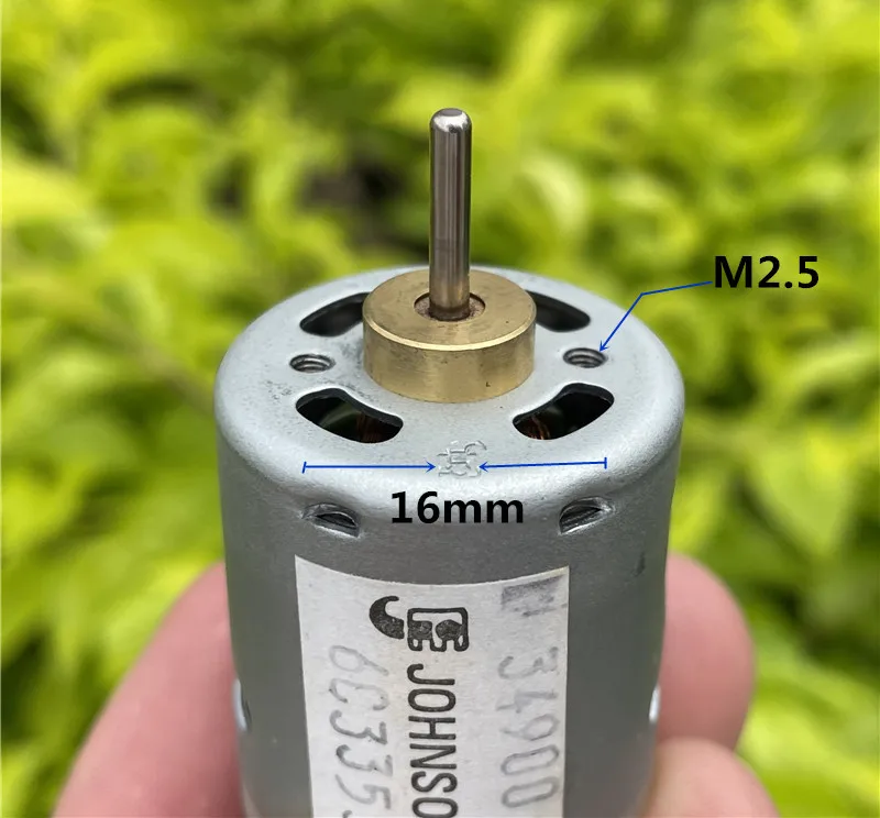 Новинка высокоскоростной двигатель постоянного тока 34900 JOHNSON 365 12 В 12800 об/мин 27*32