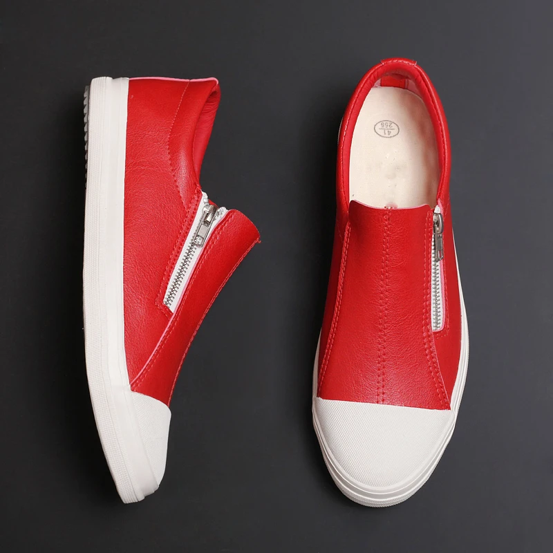 Лоферы мужские износостойкие Вулканизированная подошва Модные Дизайнерские