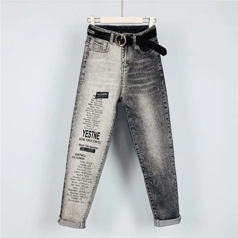 

Cheap wholesale 2021 spring summer autumn new fashion casual Denim women Pants woman female OL high waist jeans Py8965