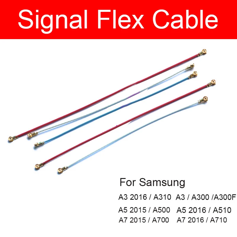Гибкий кабель сигнала Wifi для Samsung Galaxy A5 A7 2015 2016 A710 A700 A510 A500 A3 A300 A300F A310 РЧ антенна