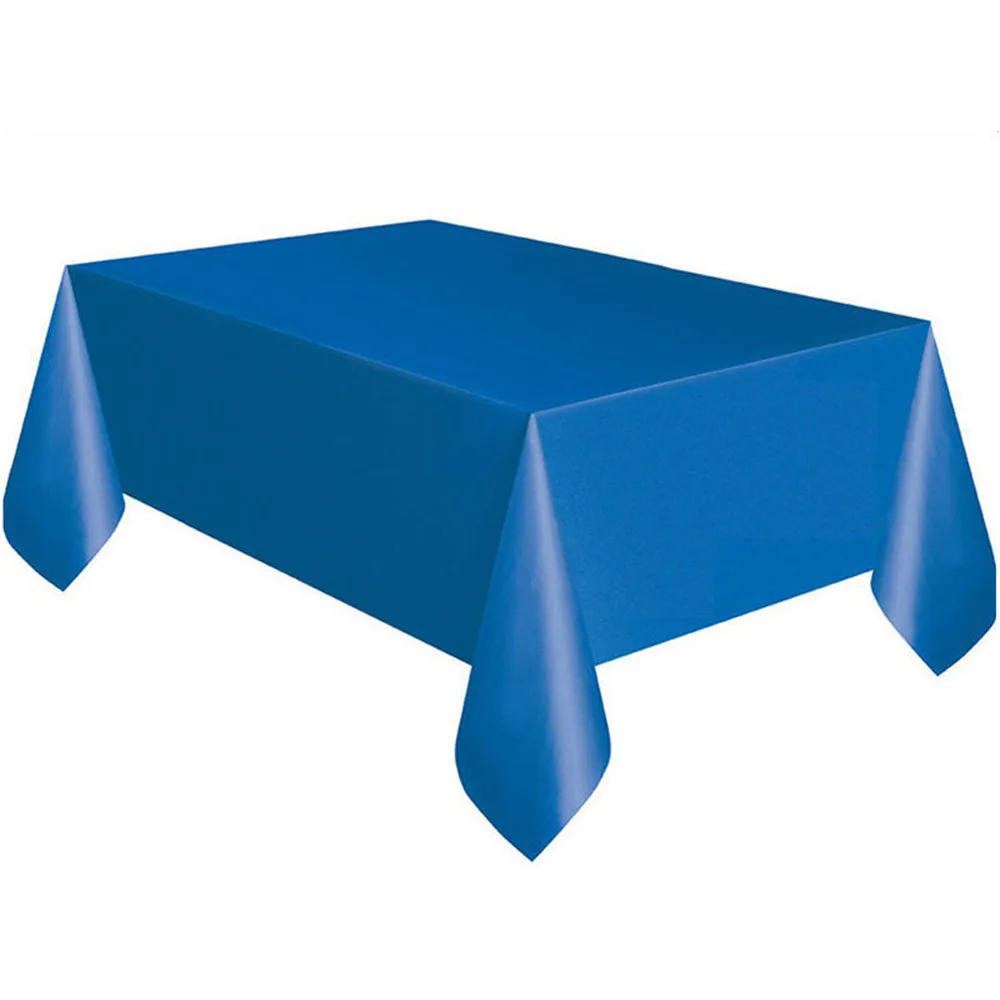 

Large Plastic Rectangle Table Cover Cloth Wipe Clean Party Tablecloth Covers Rd