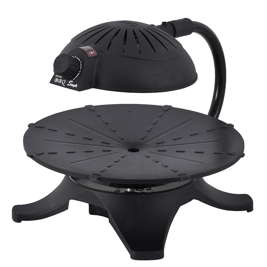 Бытовые инфракрасные Электрический гриль Портативный непригорающий бездымный