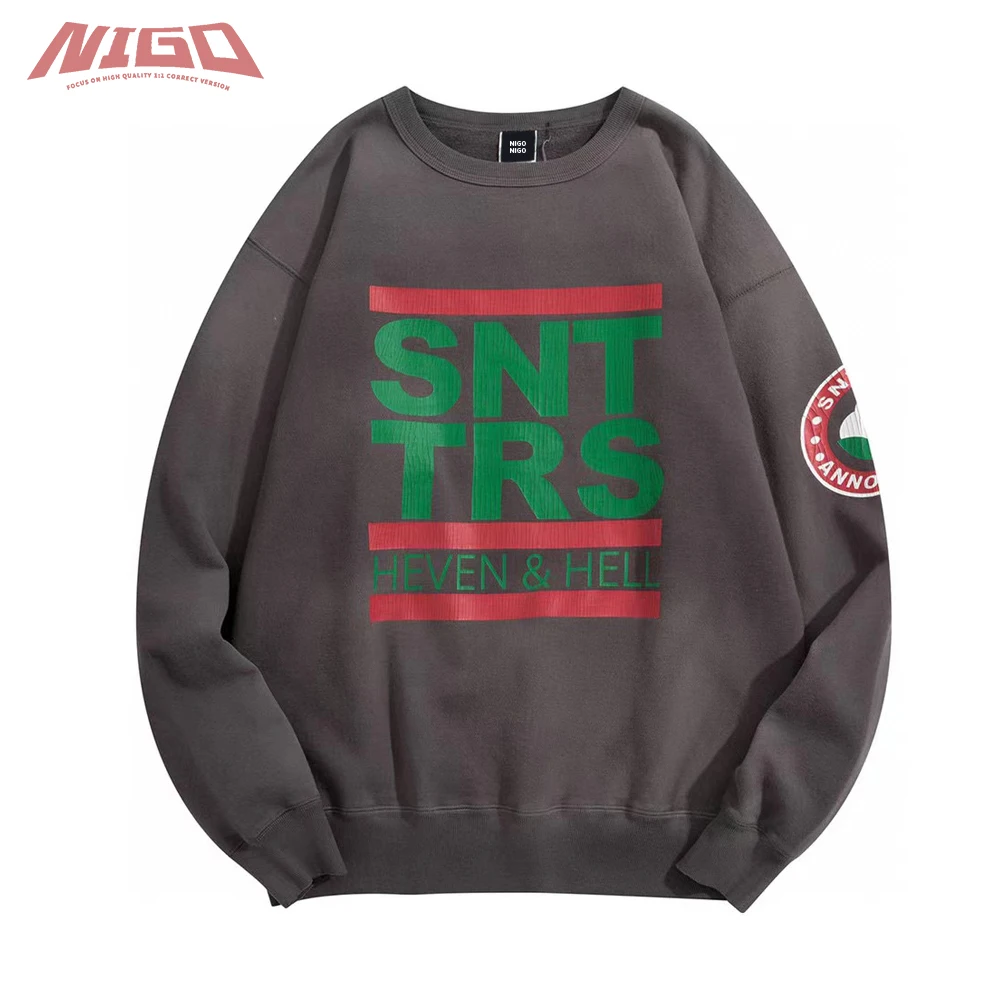 

NIGO 21ss Round Neck Sweater Hoodie #nigo6761