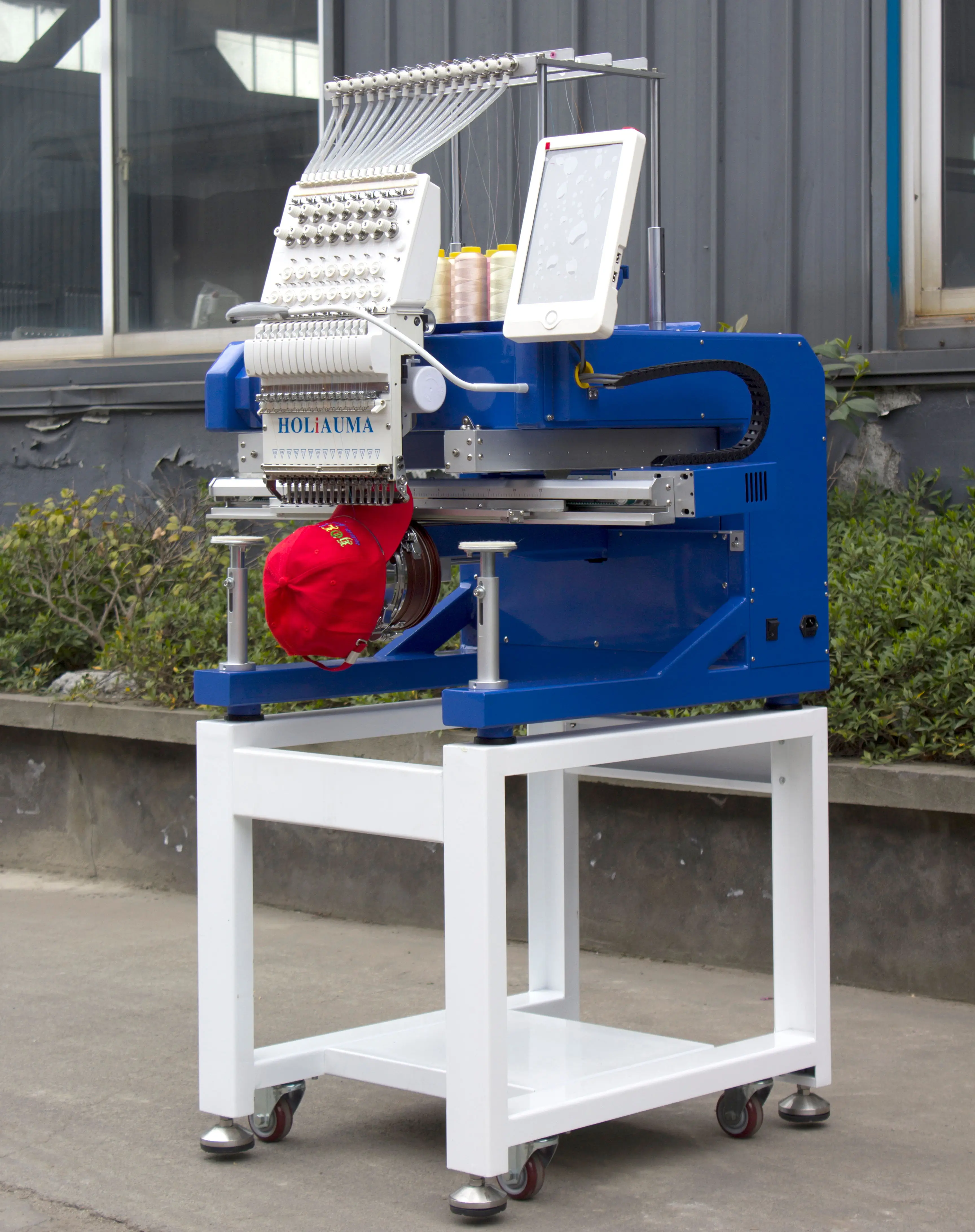 3 года гарантии! Высокоскоростная компьютеризированная 1 головка 15 цветов для