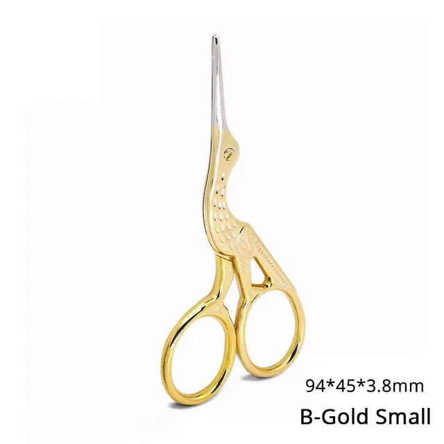 B-Gold Small 25 стилей, из нержавеющей стали портной ножницы вышивки крестиком вышивка Шитье ножницы для дома ручной работы Обрезка инструмент Аксессуары для шитья - Цвет: B-Gold Small