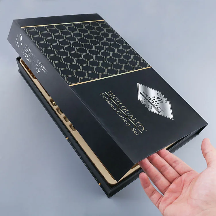 Забавный горячий набор из 24 предметов посуды нержавеющей стали современный