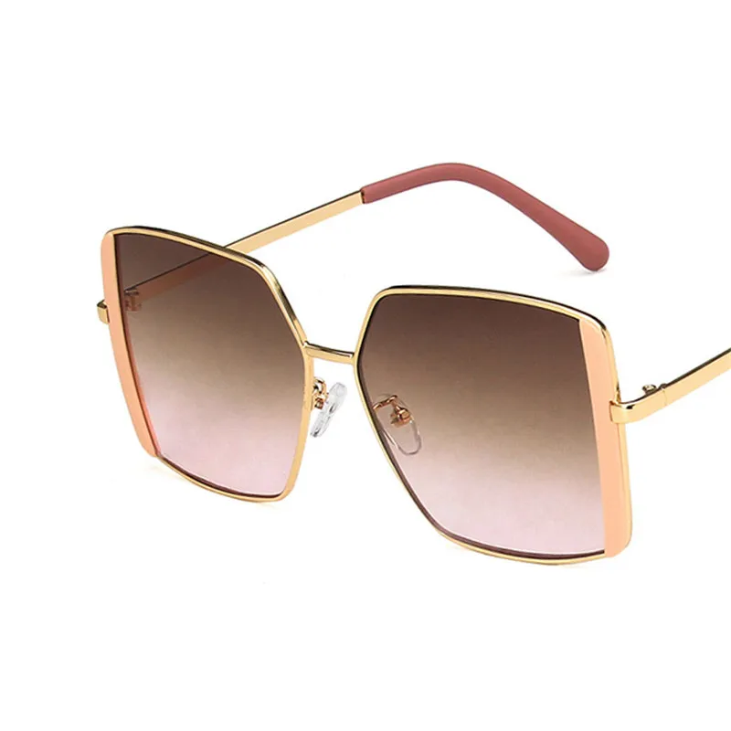 

2021 New Korean Fashion Brand Designer Sunglasses For Ladies Women Square Eyeglasses Driving Outdoor Anti-UV Eyewear Goggles