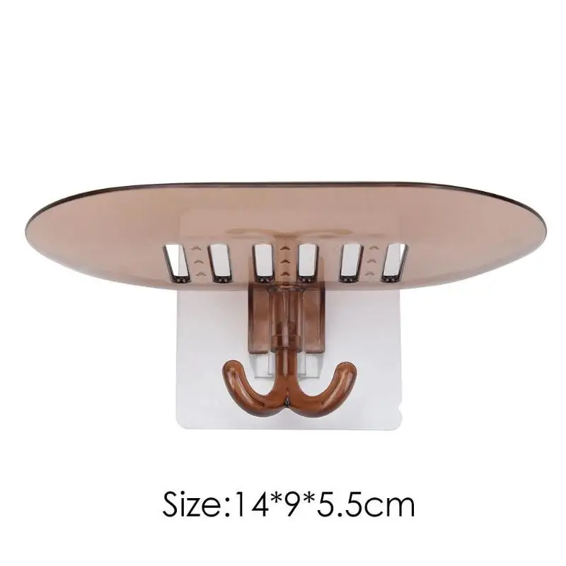 Держатель для слива посуды настенный стеллаж хранения в ванной комнате без