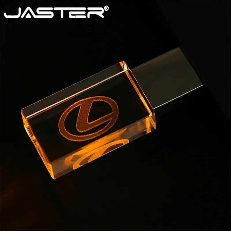 JASTER lexus crystal+ металлический USB флеш-накопитель 4 ГБ 8 ГБ 16 ГБ 32 ГБ 64 ГБ 128 Гб Внешняя карта памяти u диск