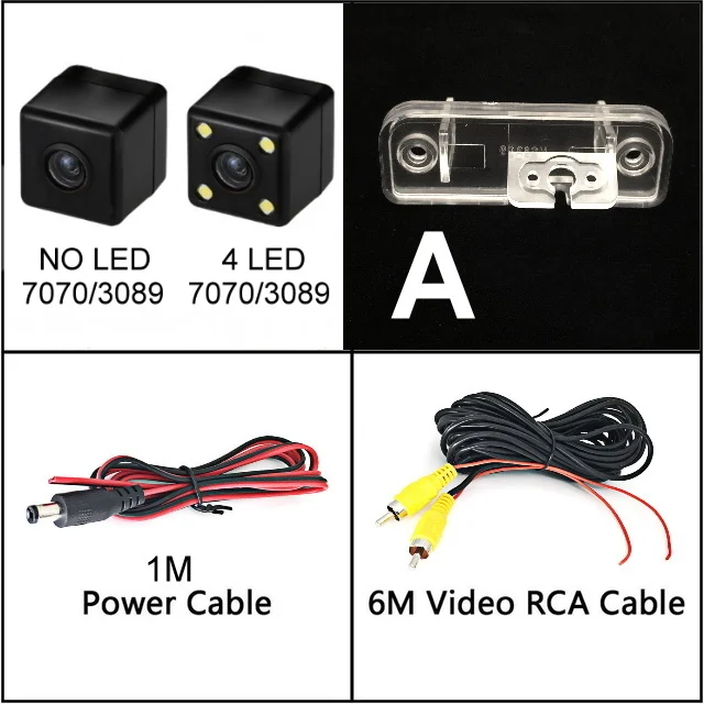 A Wire n Camera Для Mercedes Benz CLS SLK clk-класс C219 W219 R171 W209 A209 C209 Автомобильная резервная парковочная камера заднего вида HD ночного видения - Color Name: A Wire n Camera