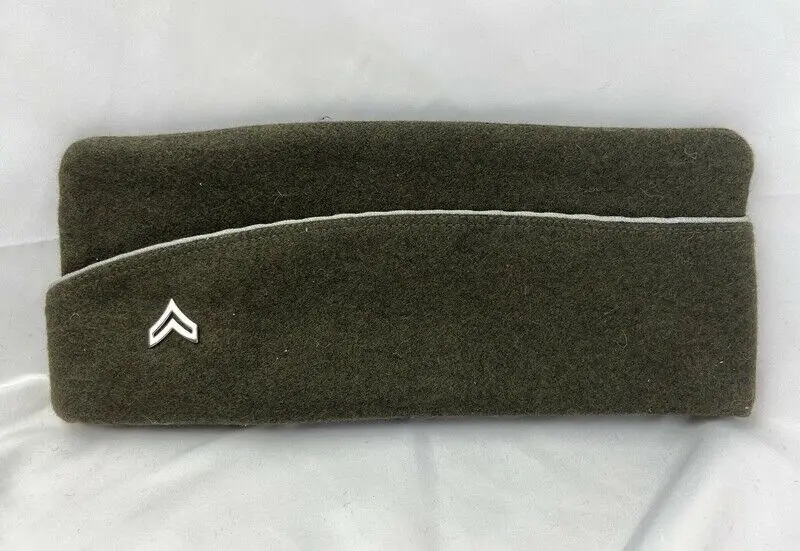 WW2 Американский армейский офис шерстяной гарнизон шапка и NCO капрал сорт