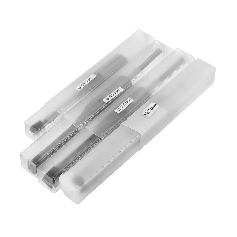 

4pcs Hollow Square Holes Saw Mortising Chisel Auger Drill Bit Woodworking Tool Mortising Hole Drill 6.4/8/9.5/12.7mm