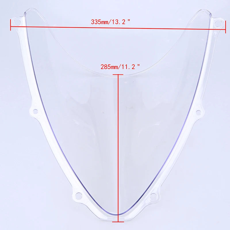 Автомобильный ветровой экран POSSBAY для мотоциклов и велосипедов Suzuki GSXR 600 750 K6 2006-2007