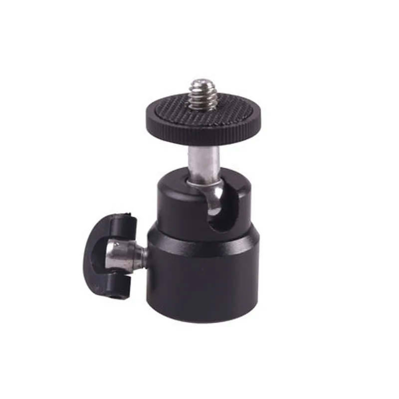 

Aluminium Mini Tripod Ball Head for Canon Nikon Sony DSLR Monopod Selfie Stick ,360 Degree Rotation Photography Camera Mount