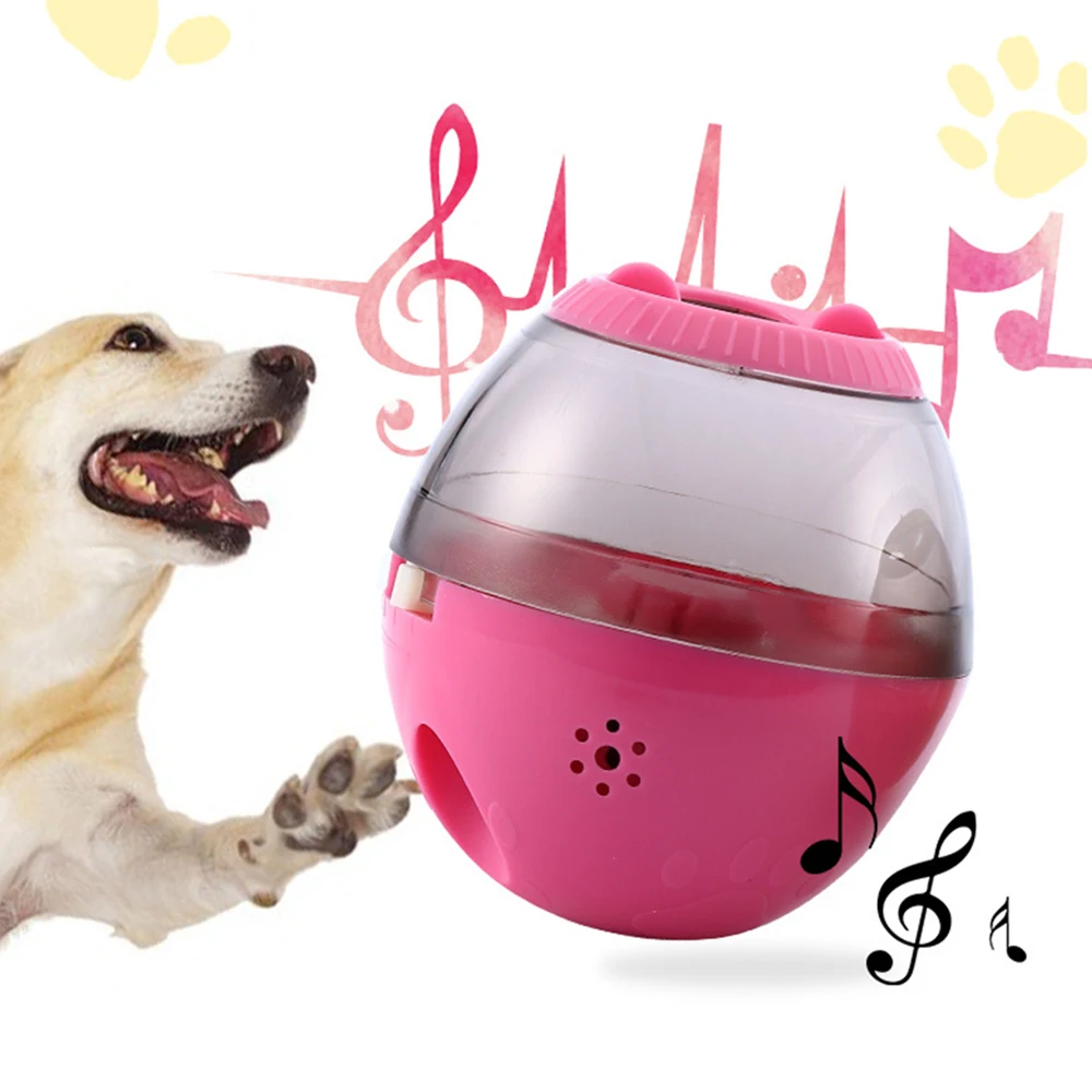 Разноцветные умные игрушки для домашних животных пищевые мячи дозатор еды собак