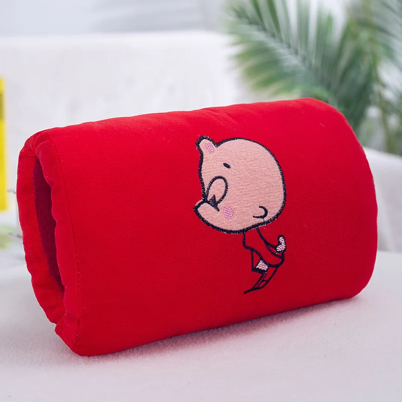 30*20 см теплая подушка с отверстиями для рук прямоугольная линия рука в руку новая