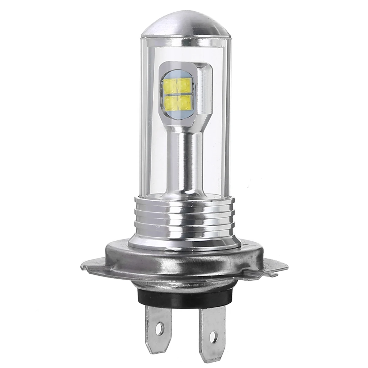 2 шт./компл. 12V 24V H7 головной светильник 80W 3000LM светодиодный Противотуманные фары дневные фары дальнего света лампы 6000K белый 360 градусов светильник подвижной световой луч