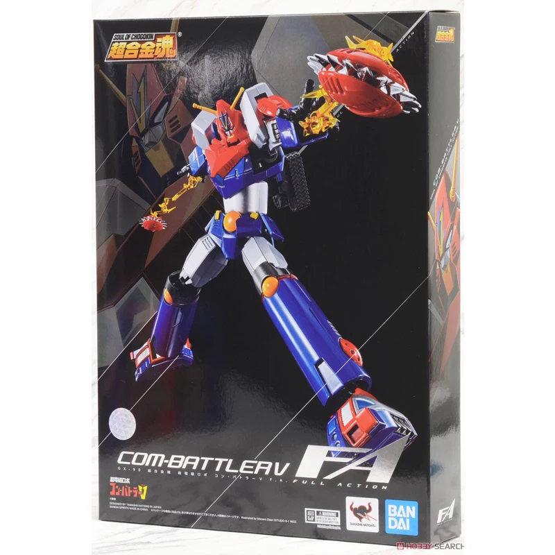 BANDAI душа CHOGOKIN GX 90 супер электромагнитная машина COM BATTLER в 18 см HAOH игровые фигурки