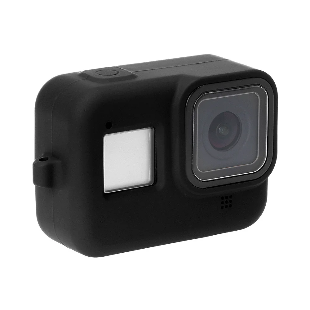 Anordsem мягкая оболочка для Gopro аксессуары для спортивной камеры силиконовый защитный чехол крепление для Gopro Hero 8 Черная Спортивная камера