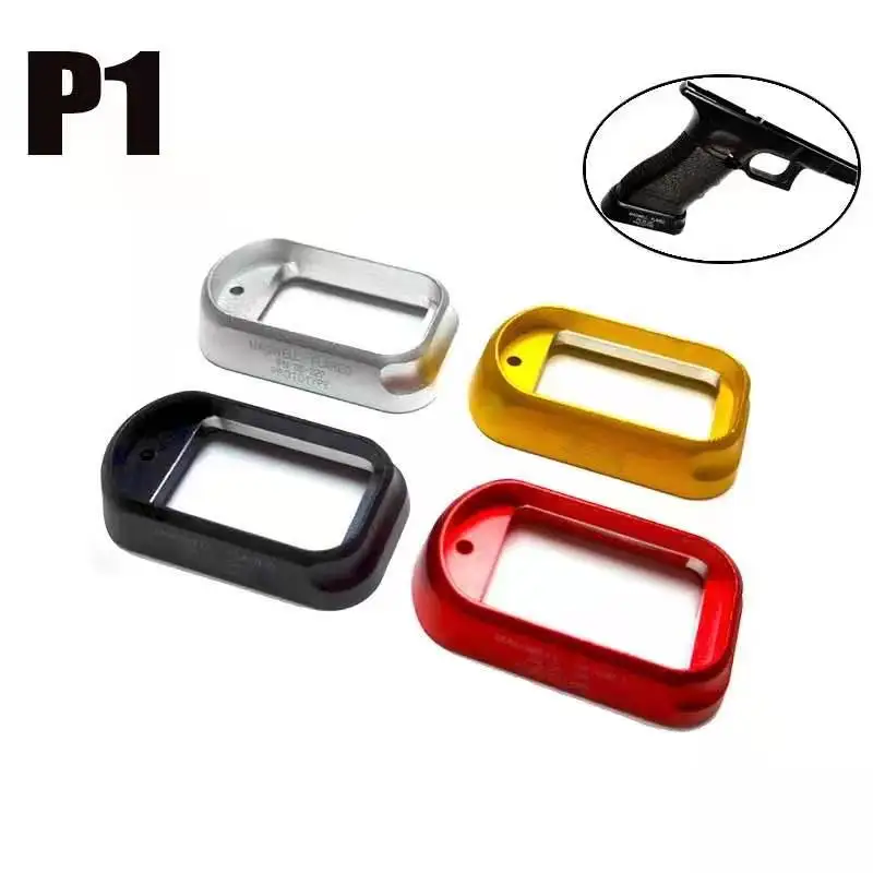 

Tactical Aluminum ALG Defense Flared Glock PRO Plus Magwell For Pistol Airsoft Gen3 17 18C 24 31 34 35 Speed Loader Mount