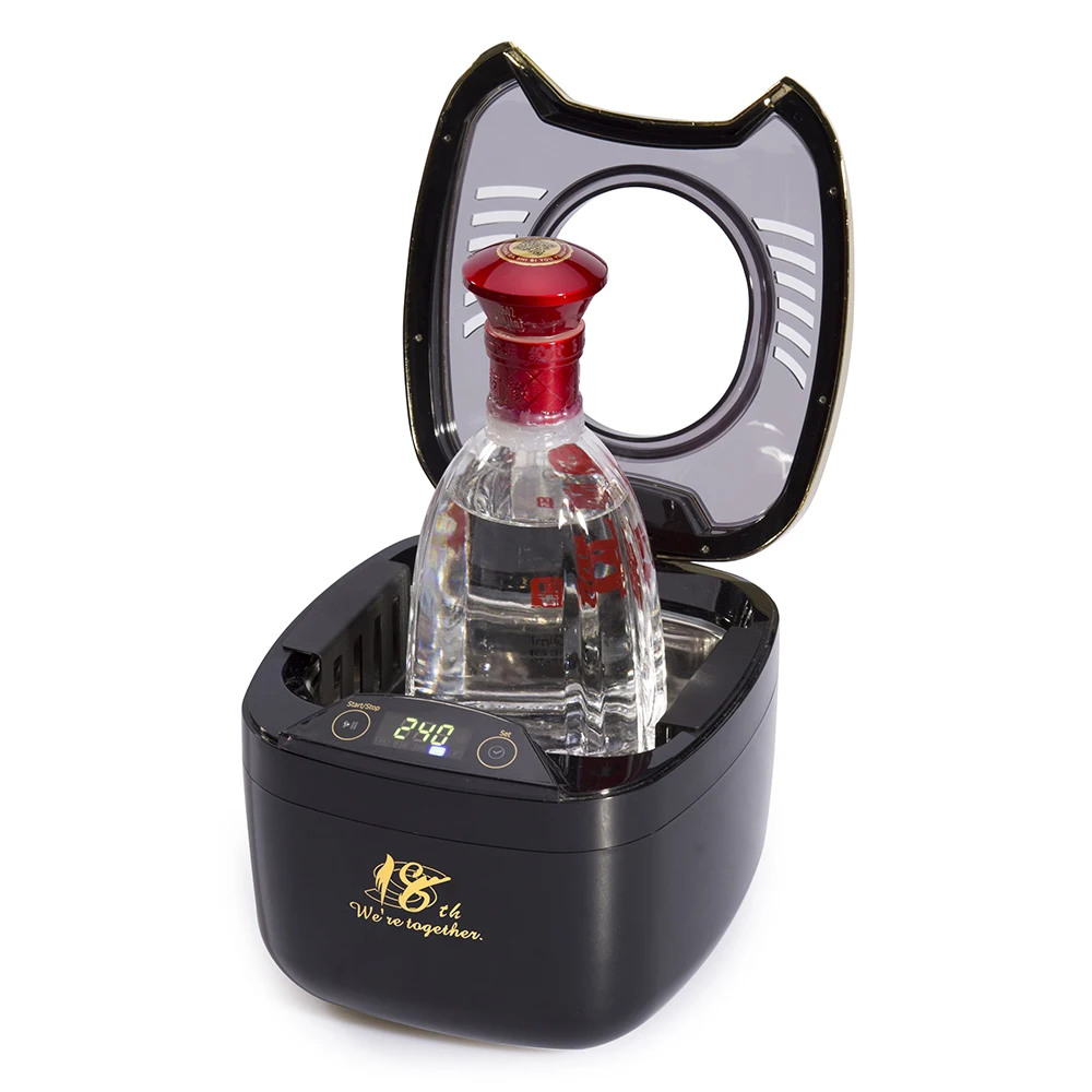 

Ultrasonic Wine decanter and wine aerator fast aerator in 3-5 mins