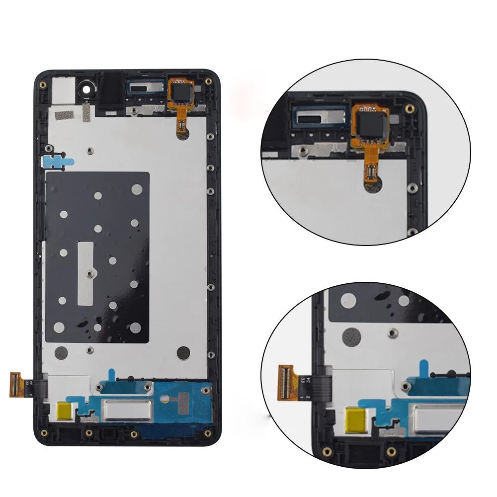 ЖК дисплей 5 0 дюйма для Huawei Honor 4C дигитайзер сенсорного экрана стекло с рамкой в