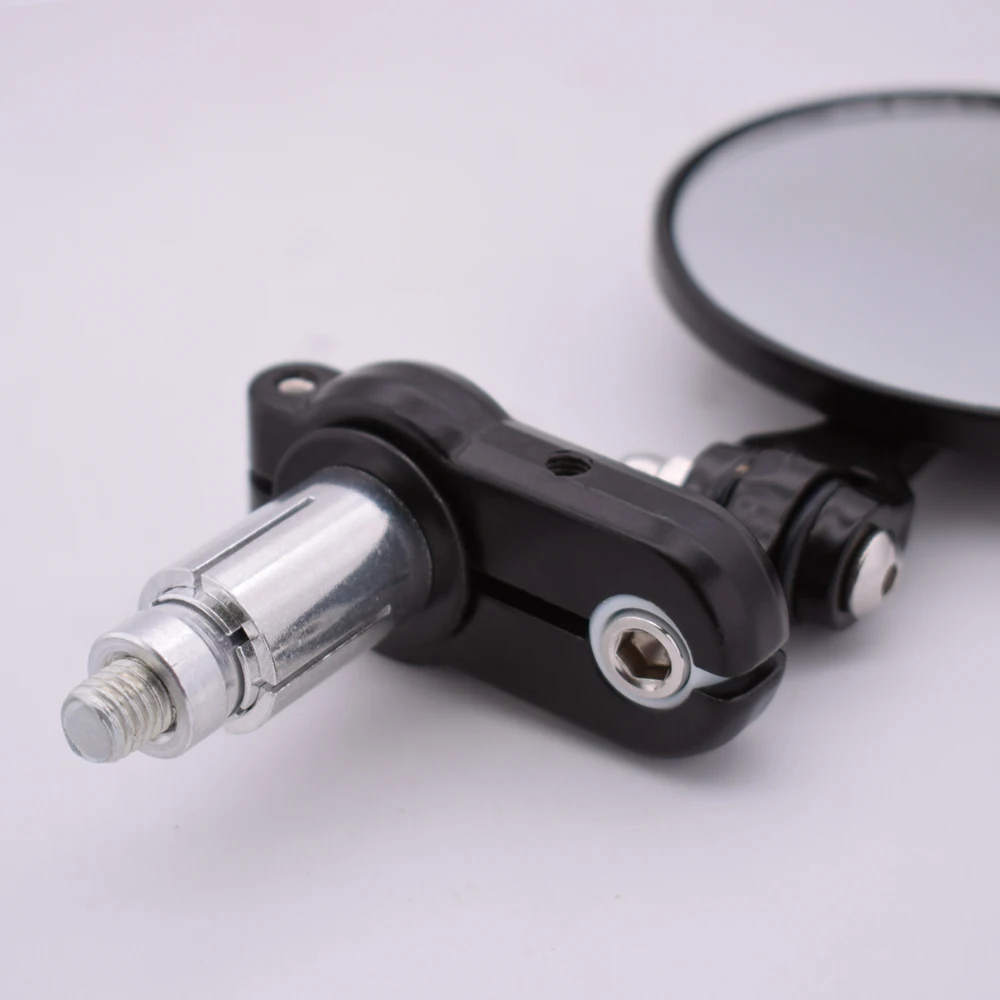 Универсальное зеркало для ручки мотоцикла алюминиевые наконечники зеркал