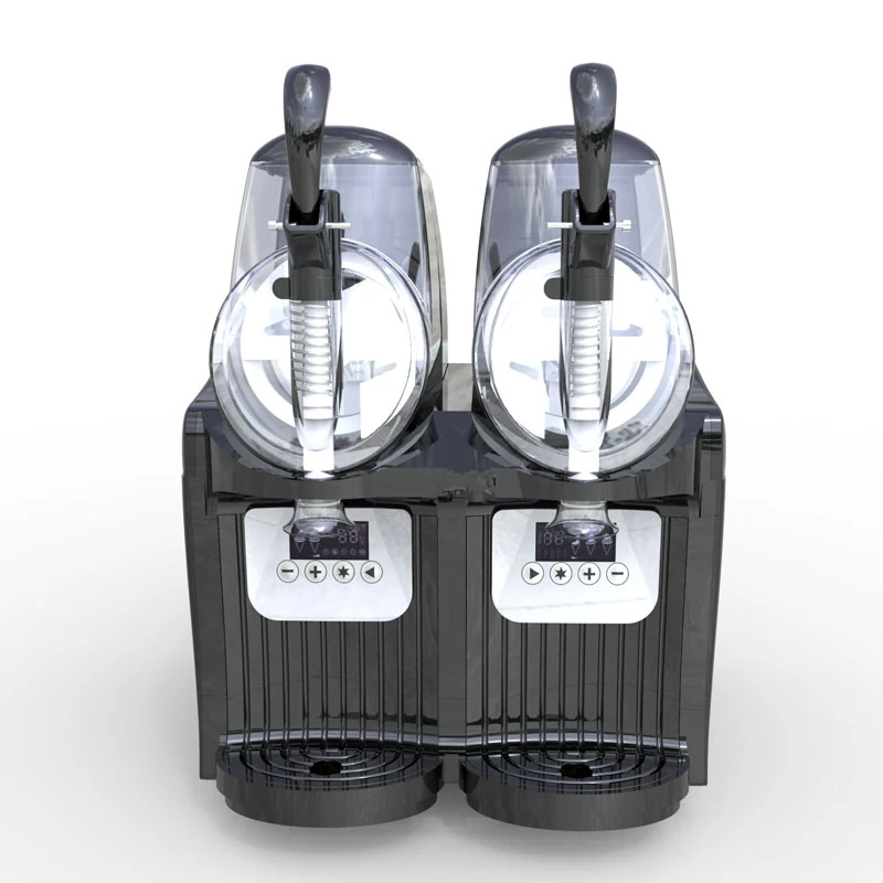 5L двойной бак Слякоть Машина Для Мороженого 300 Вт снегоплавильная машина