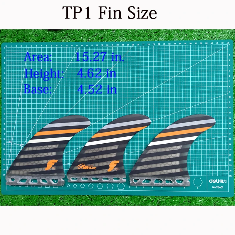 Future AM1 3-Fin Techflex большая доска для серфинга плавники три плавника набор серфинга Лонгборд аксессуары карбоновый плавник распродажа - Цвет: TP1