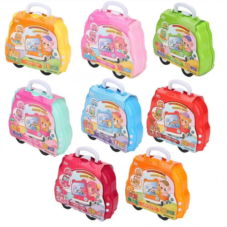 6 видов детских игрушек детские чемоданы игрушки для путешествий и пикника