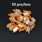 Стоматологический клиновый нож с зубными матрицами из нержавеющей стали, 50 шт.кор.