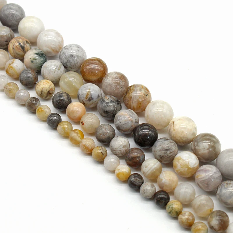 Бусины из натурального камня бусины бамбукового листа агата сердолика 4 6 8 10 12 мм