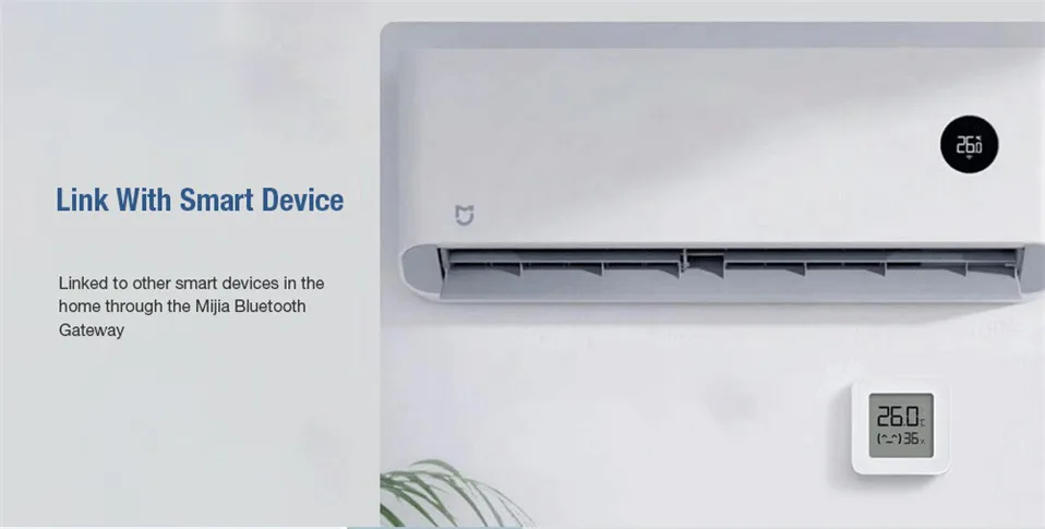 Xiaomi Mijia Bluetooth гигротермограф ЖК-экран беспроводной термометр Высокочувствительный умный дом Приложение датчик влажности
