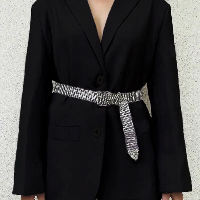 Женский блейзер оверсайз Осеннее длинное пальто сексуальный простой