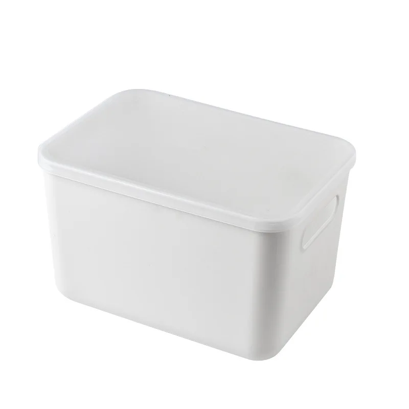 

Storage box with lid, cosmetics, jewelry sorting box, student dormitory clothing plastic storage box, desktop storage box ZD